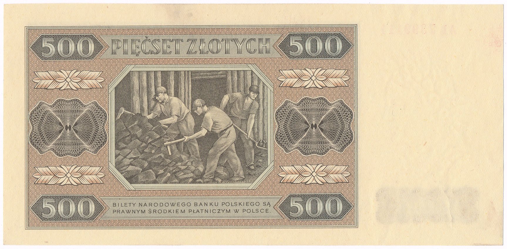 500 złotych 1948 seria AI